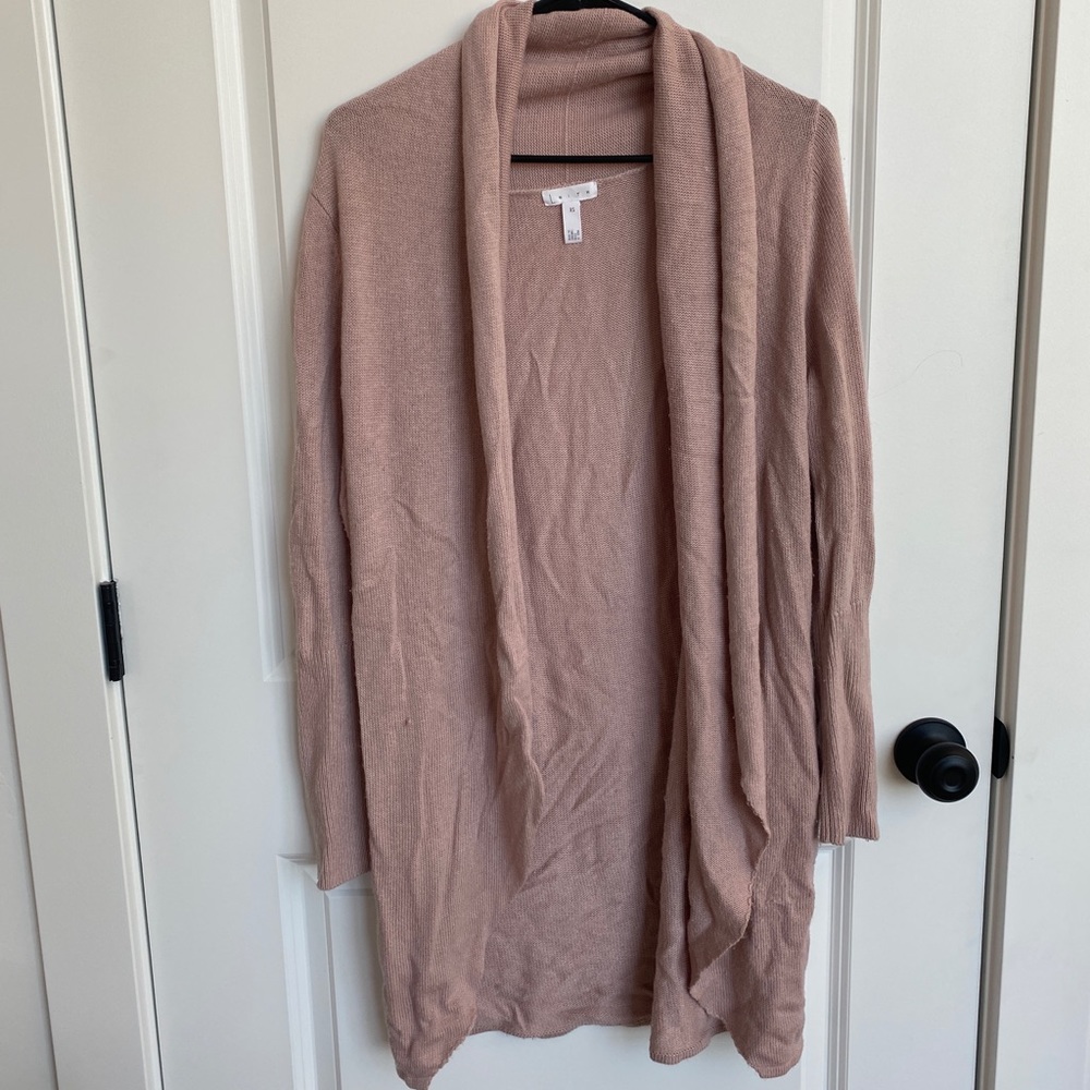 Leith pink cardigan Nordstrom anniversary sale